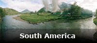 South America panorama
